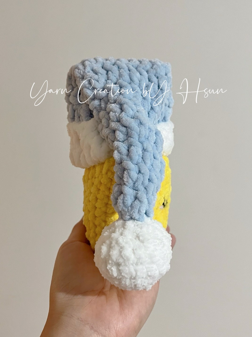 Sleepy Star | Handmade | Crochet Amigurumi | Cute Star Plushie