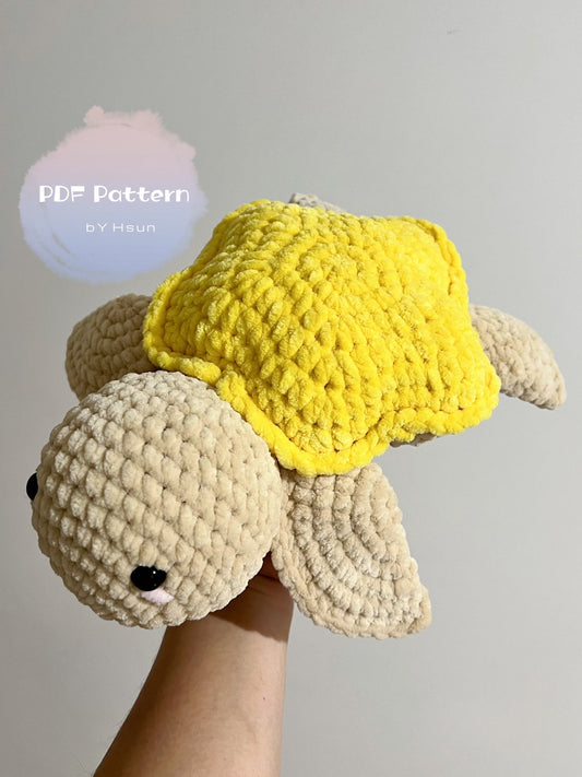 Star Turtle Crochet Pattern | PDF Download | Beginner Friendly | Amigurumi Stuffed Plushie