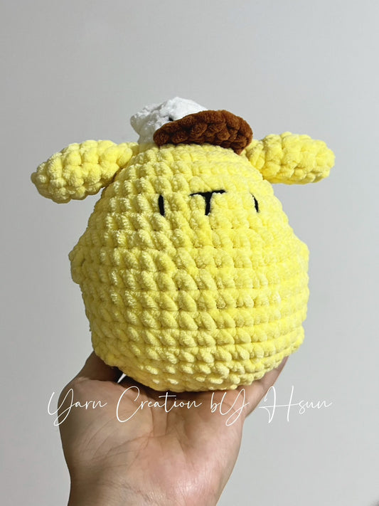 Pompompurin | Handmade | Crochet Amigurumi | Cute Plushie