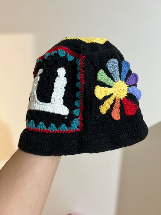 Crochet GD Bucket Hat – Inspired by G-Dragon (權志龍) Style